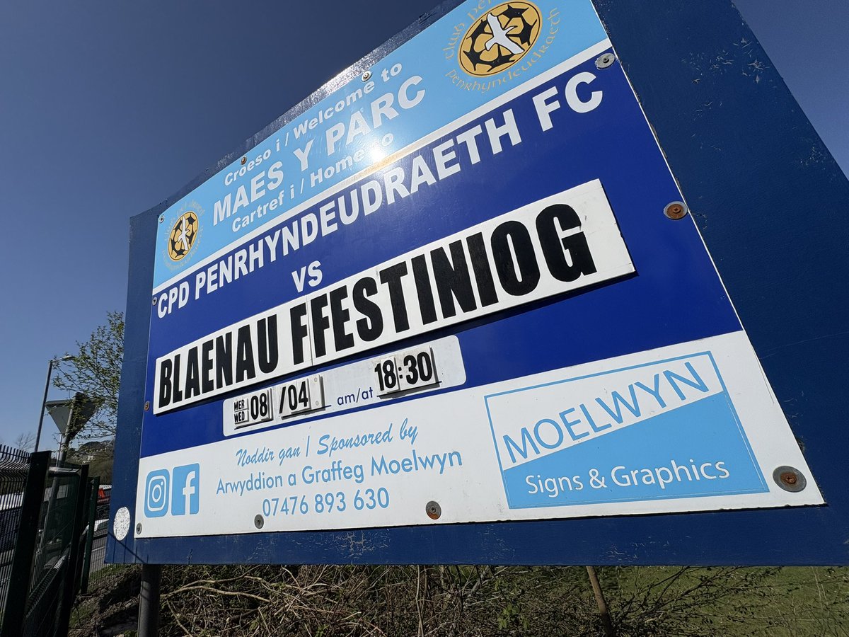 CPD Penrhyndeudraeth 🏴󠁧󠁢󠁷󠁬󠁳󠁿 tweet media