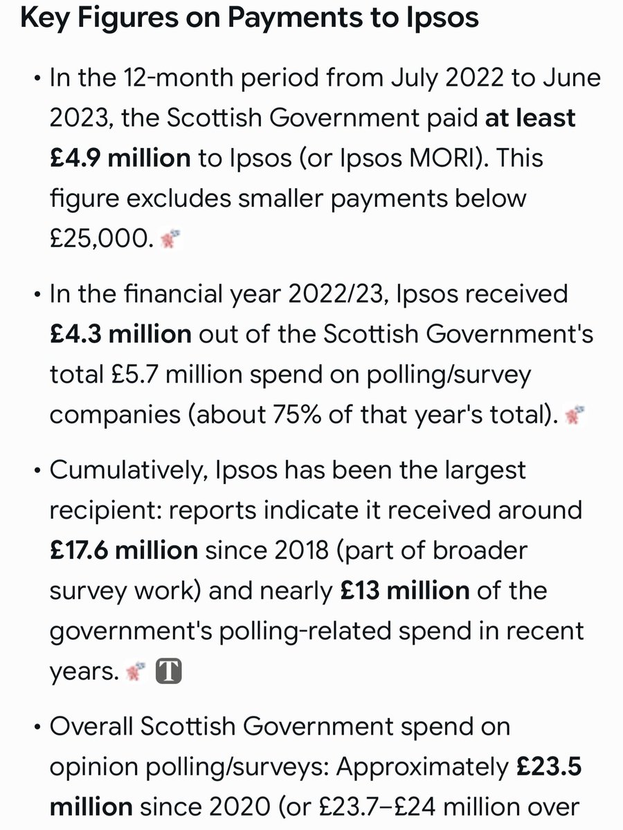 saysomething_79's tweet photo. @dm180914 Strange IPSOS receive so much funding from @scotgov isn't it? #SNPOut #SNPCorruption #SNPDeviants #SNPStrongerForSexPests https://t.co/fuddt9t80Y
