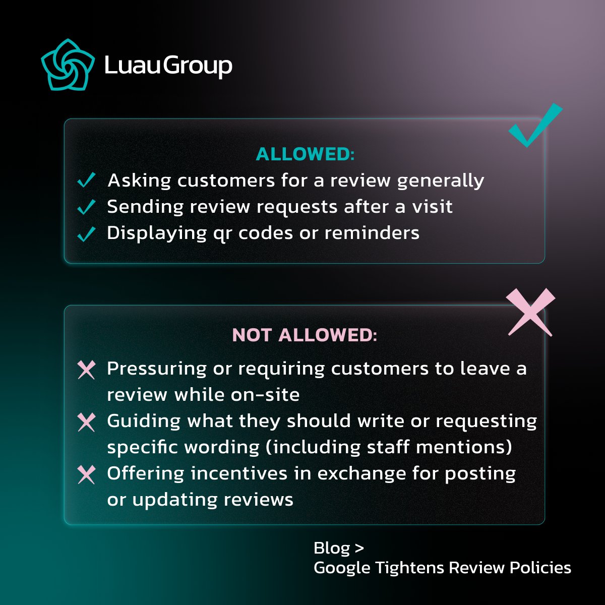 Luau Group tweet media