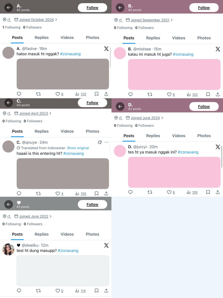 wts acc kosongan receh 

— masuk mt &amp; ht with pict
— verif email only 
— kena rf

45.000/ea

wa : wa.me//6289699284511

#zonauang #zonajajan #zonaduit