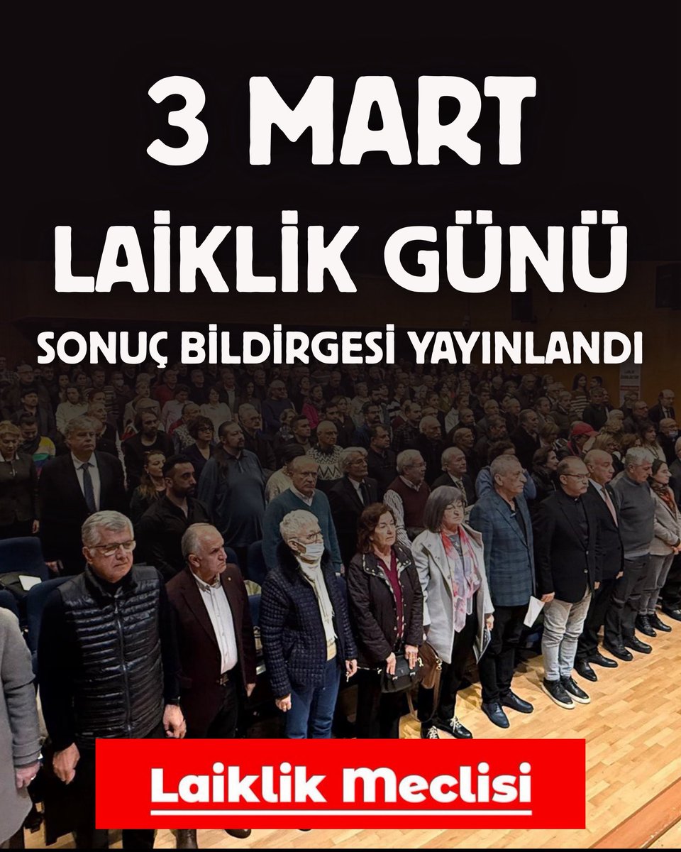 Laiklik Meclisi tweet media