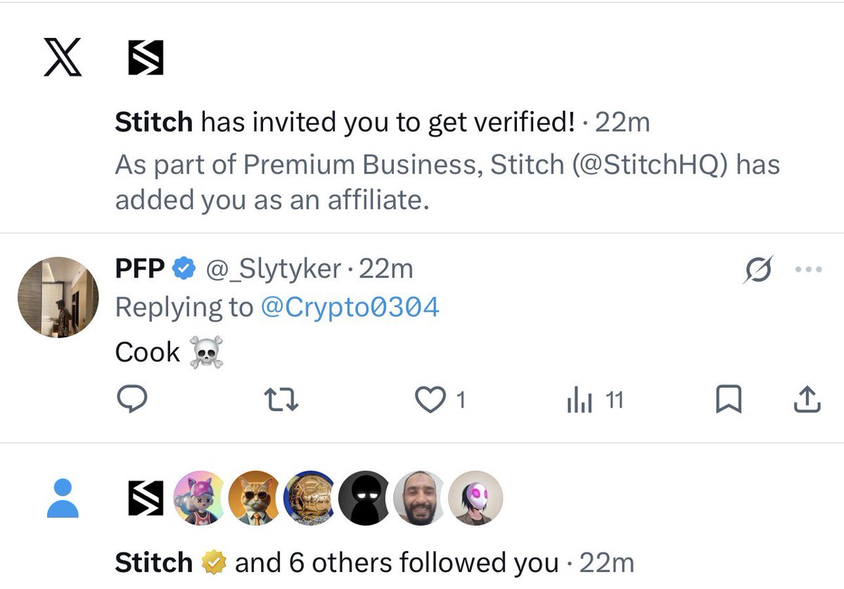 Olamicryptt's tweet photo. got my first badge from @StitchHQ 

let’s build together https://t.co/01UrGXwl4k