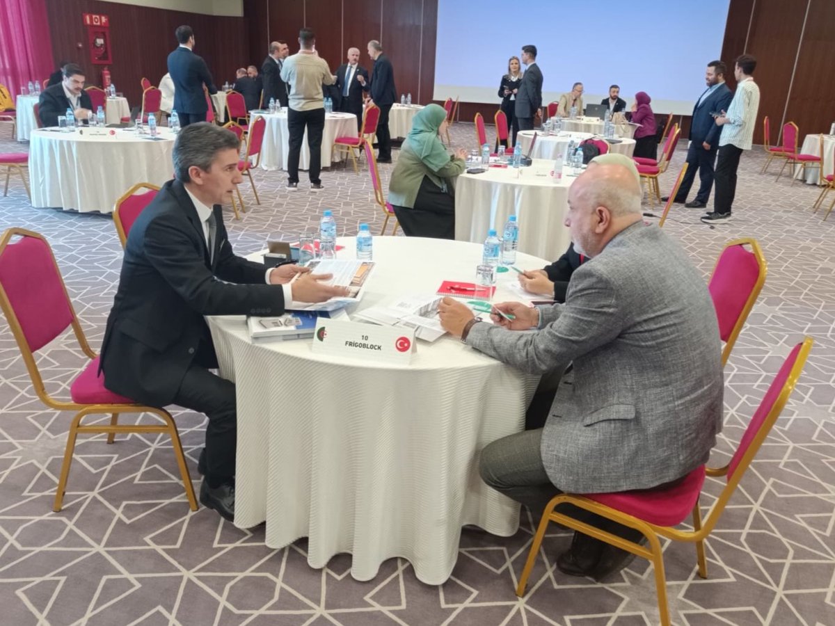 FrigoBlockTR's tweet photo. As part of the Algeria B2B Trade Delegation, Frigoblock continued its program in Oran, the second stop of our visit.
We met with local industry representatives to discuss new refrigeration projects and explore cooperation opportunities to support our export growth in the region. https://t.co/PYQiJAykbW