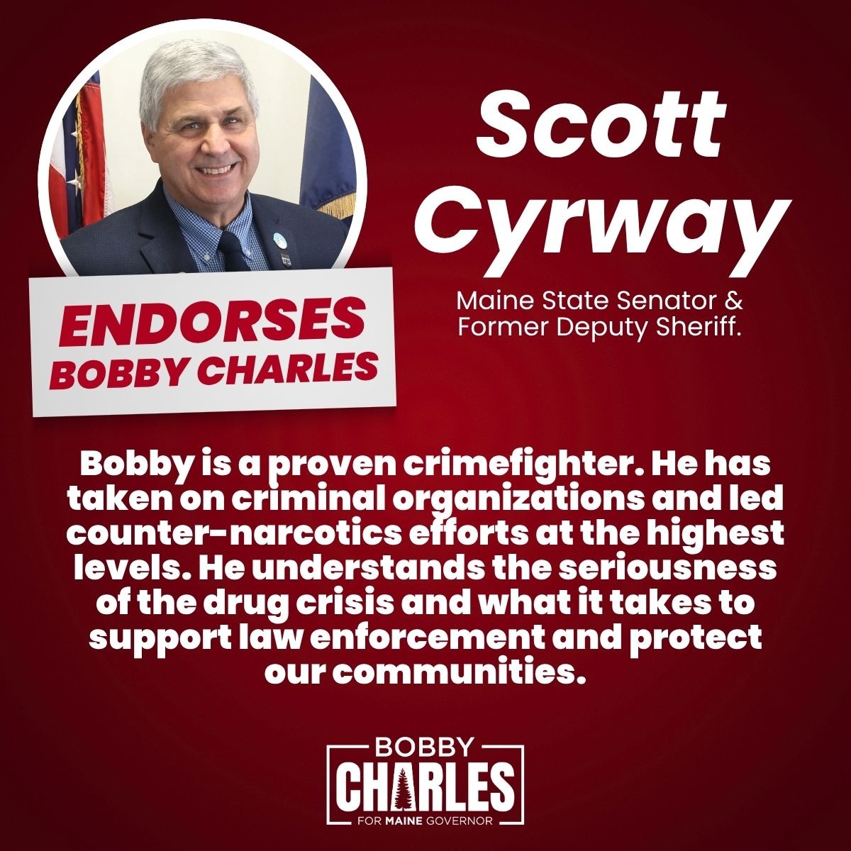 Bobby Charles for Maine Governor tweet media