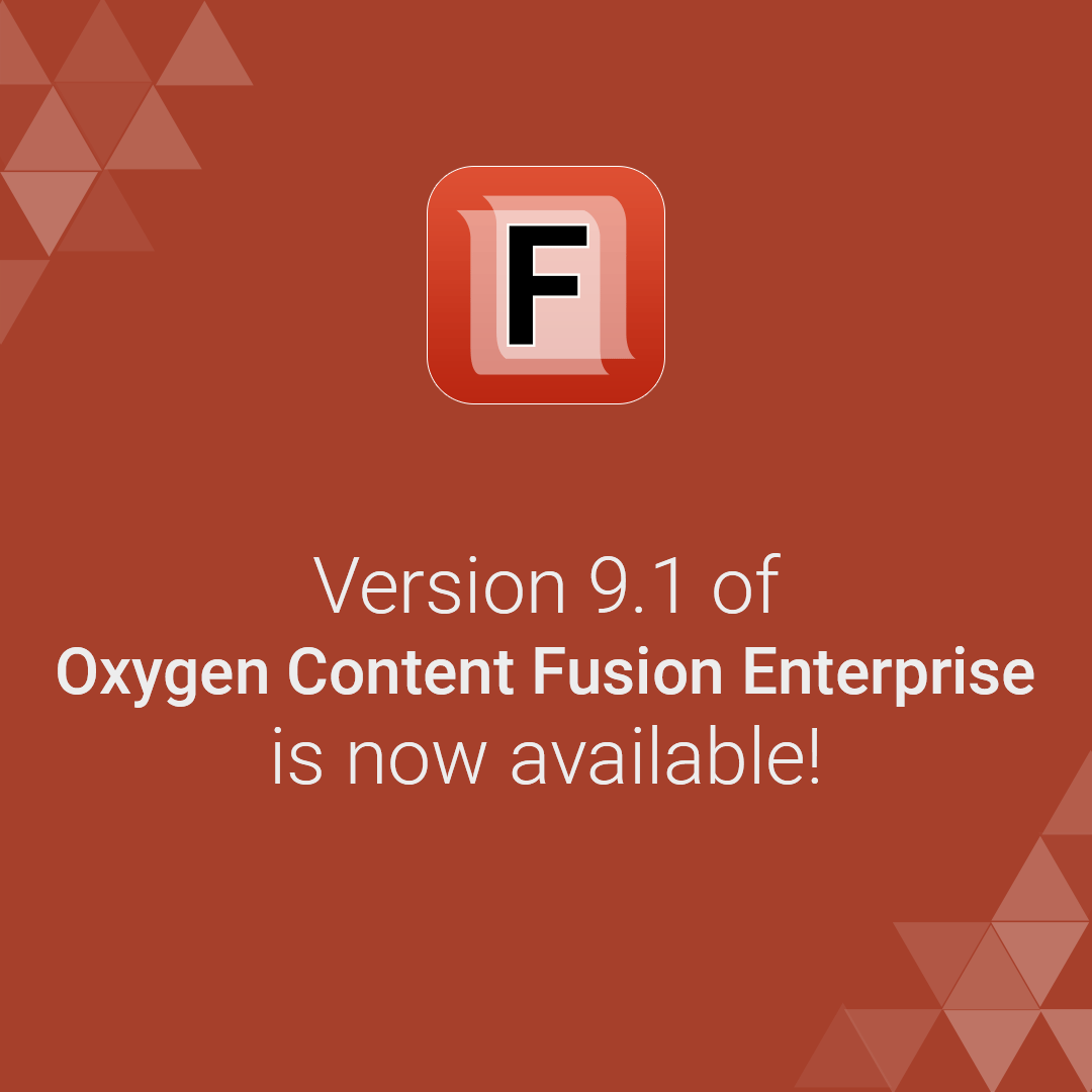 oxygenxml's tweet photo. 📣 Oxygen Content Fusion Enterprise 9.1 brings:

⭐ Faster, more targeted collaboration
⭐ New dashboard for tracking review tasks
⭐ Enhanced visual editor (sticky headers + S1000D support)
⭐ Expanded AI authoring with the new Planner AI agent
⭐ Usability improvements https://t.co/eAvIfD9rTZ