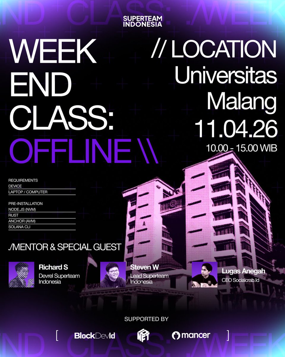 Superteam Indonesia tweet media