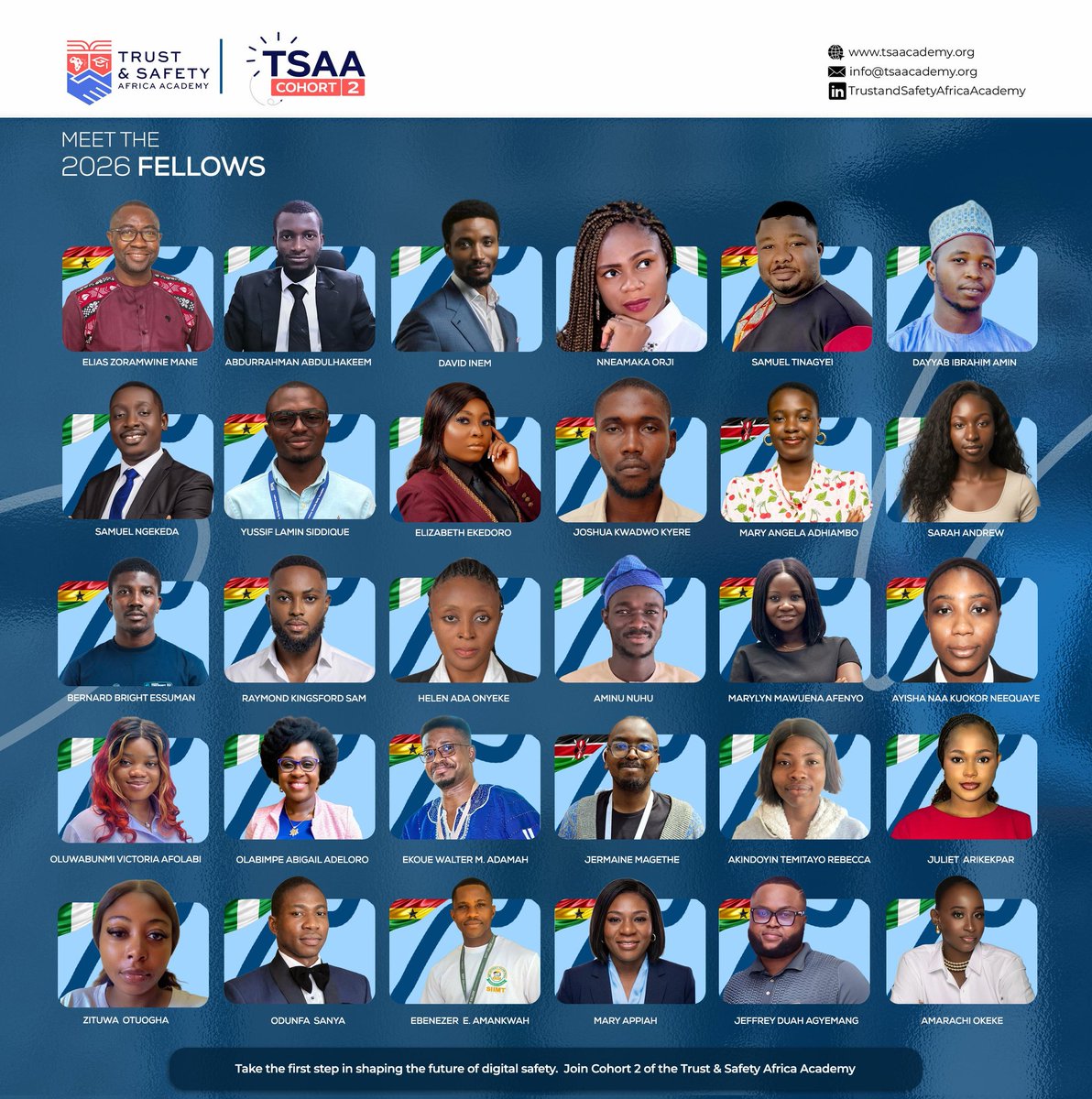 Lizettle_'s tweet image. I am proud to share that I have been selected as one of 30 Fellows across Africa to participate in the Trust and Safety Africa Academy (TSAA) Cohort 2. 🎉

Here is why this is important.

In my work as a cybersecurity analyst in the financial sector, I’ve seen how gaps in