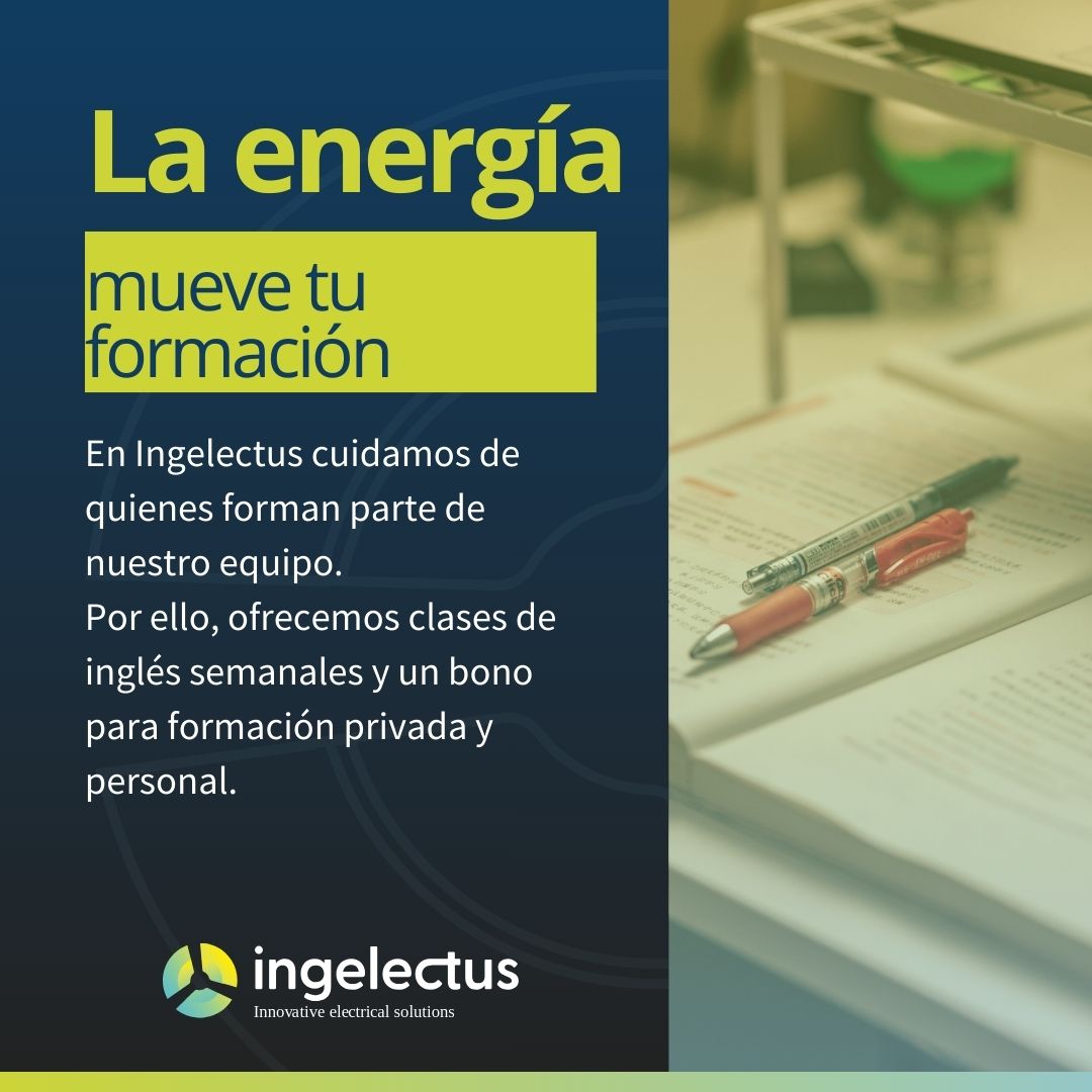 ingelectus's tweet photo. En nuestra empresa no solo diseñamos y ejecutamos proyectos de ingeniería eléctrica, también apostamos por el bienestar y el crecimiento personal de nuestro equipo. 🫂
Por eso ofrecemos un plan de formación flexible y adaptado a cada persona. https://t.co/FVYTcdO843