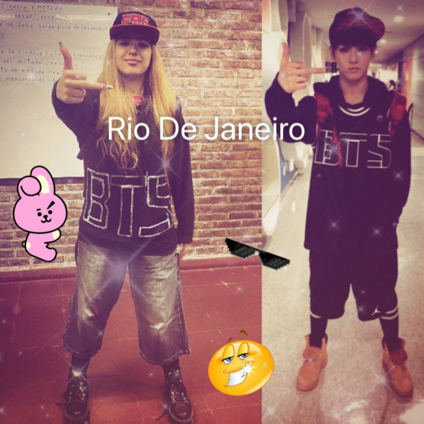 Yo primer día de clases después de comprar la entrada