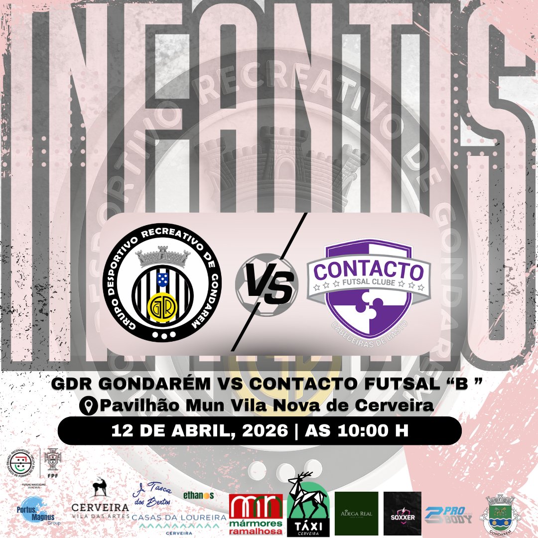 Os nossos Iniciados voltam a jogar em casa frente ao Contacto Futsal “B”, num jogo cheio de energia, alegria e muita vontade de jogar à bola.
Mais do que o resultado, é a diversão, a aprendizagem e o espírito de equipa que fazem estes momentos especiais.