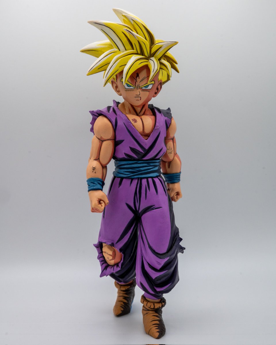 nemo_bsc's tweet photo. 孫悟飯　少年期のフィギュアをリペイントしました！

#ドラゴンボール 
#DragonBall
#リペイント 
#アニメ塗り https://t.co/YsyMAyt4JL