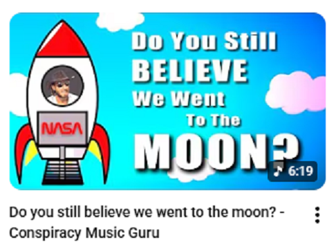 4_TruthFreedom's tweet photo. @elonmusk Dear Elon, you must honor our free speech. Remember what you promised.

Do you still believe we went to the moon? - Conspiracy Music Guru
https://t.co/XQdZITQRgw https://t.co/3gOhXKxJHE