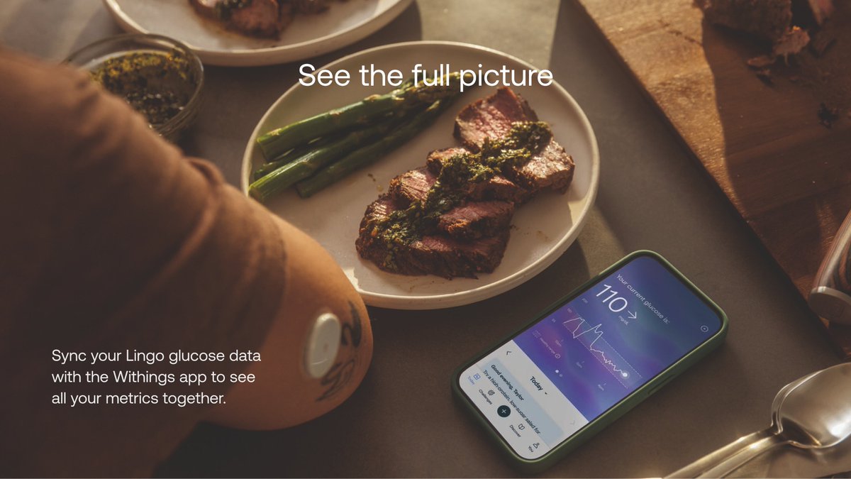 Withings tweet media