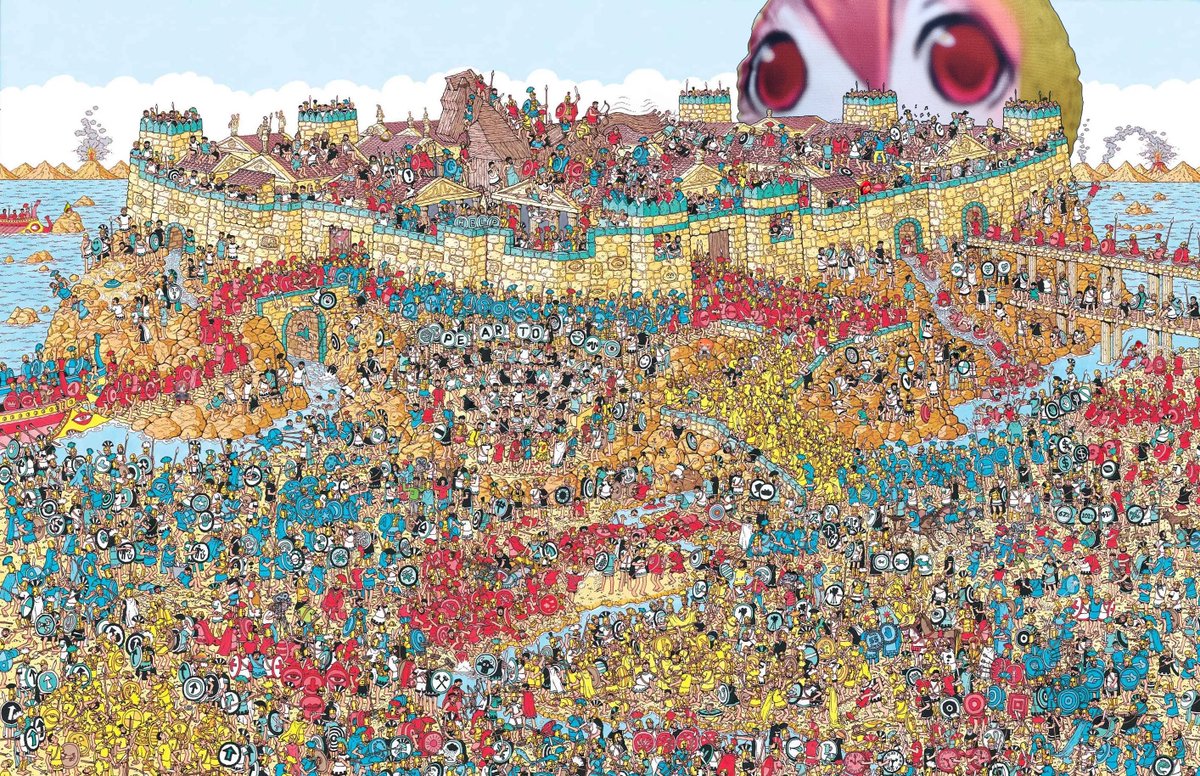BigPearto's tweet image. where's big pearto?

(all 4 pearlings, lpp, teto, mesteto, rei, yi-xi, the 2 baguettos and jamie pearge are also in here! find them if you can!)

i am big pearto