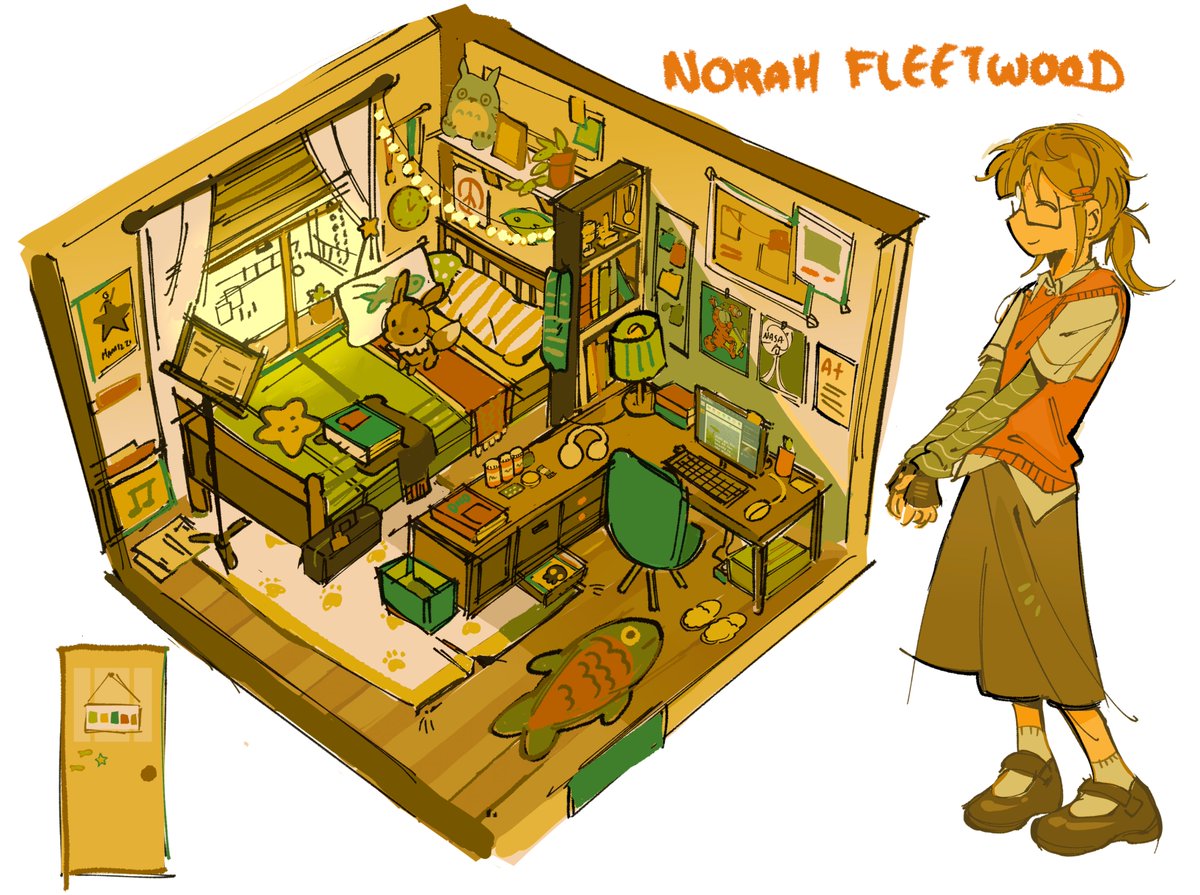 fishieguy's tweet image. i designed their bedrooms :-)