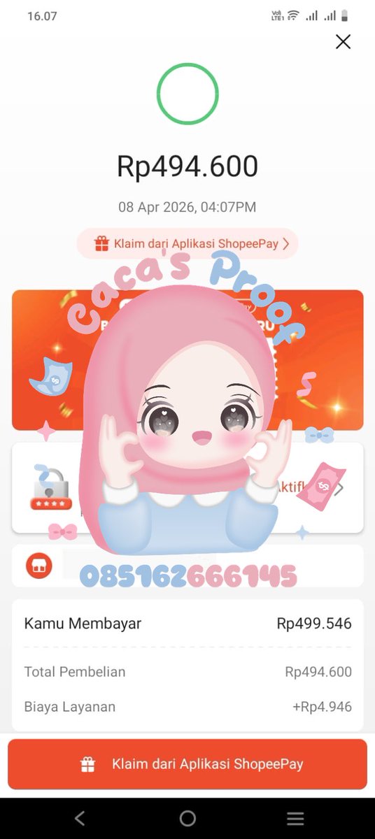 Caca ♡ ⃗ | WA di bio tweet media