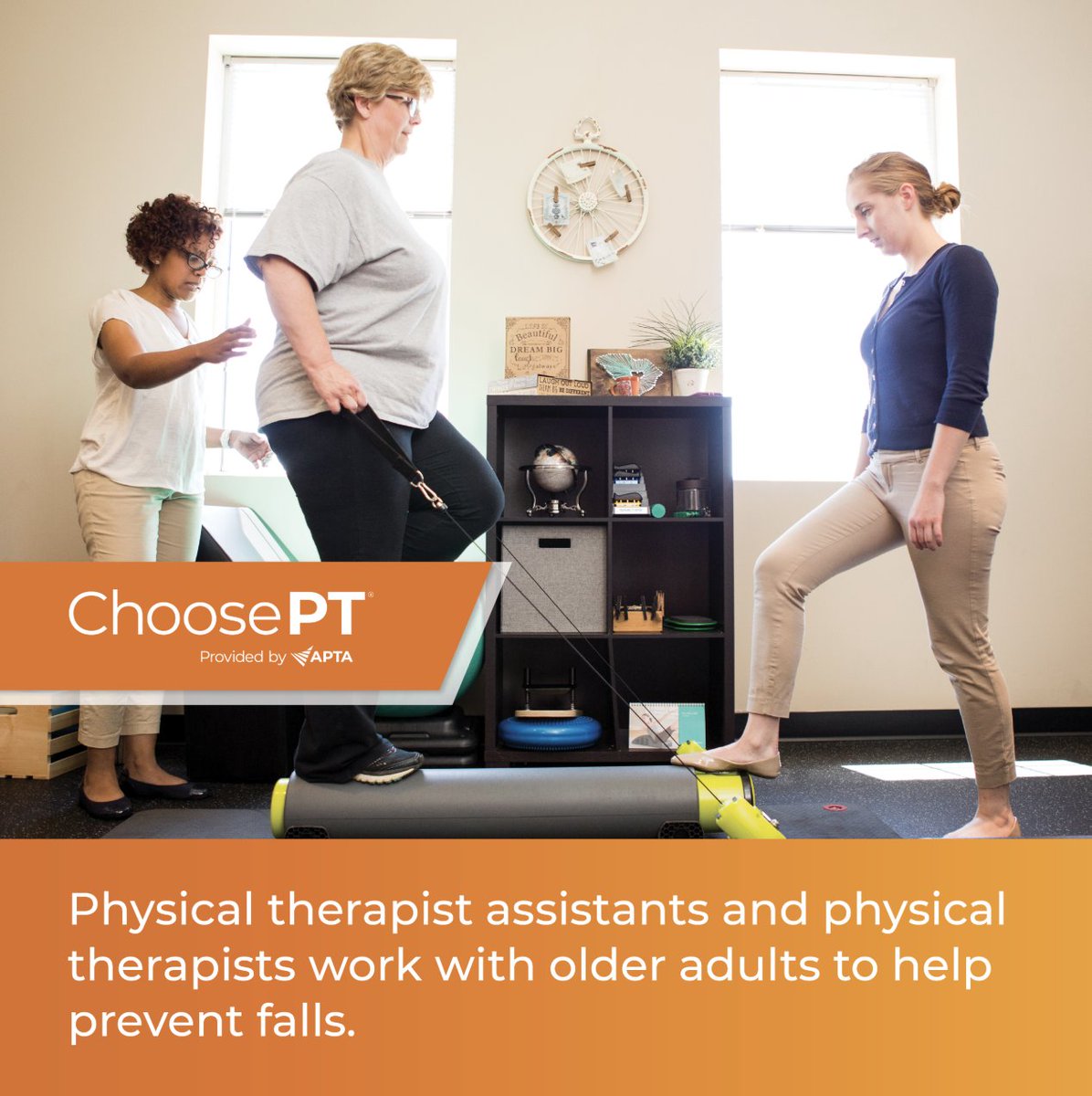 Mschapterpt's tweet image. Physical therapy improves independence, balance, and strength. 💪

Learn how: bit.ly/4rU0IPG

#ChoosePT #PTForFutureMe #FallPrevention #OlderAdults