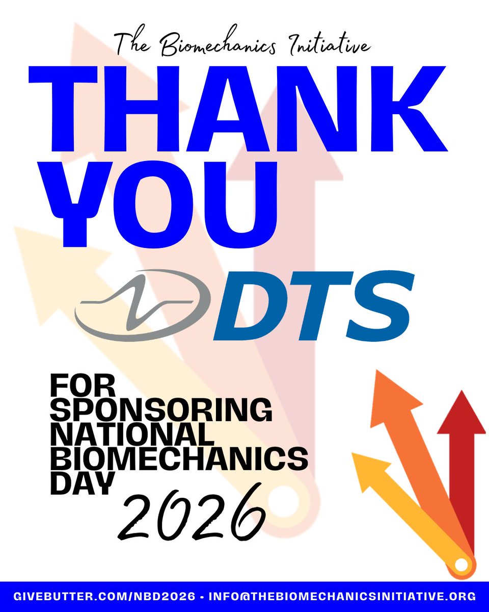 BiomechanicsDay's tweet photo. Today is the day! #NBD2026 is officially here, and we can’t wait to see your outreach activities come to life! ✨🦾
A huge thank you to DTS, Noraxon, and novel for supporting this year’s event. Their sponsorship helps us bring NBD to new places every year!
#WhereScienceMeetsFun https://t.co/LZYU5Z0UVL