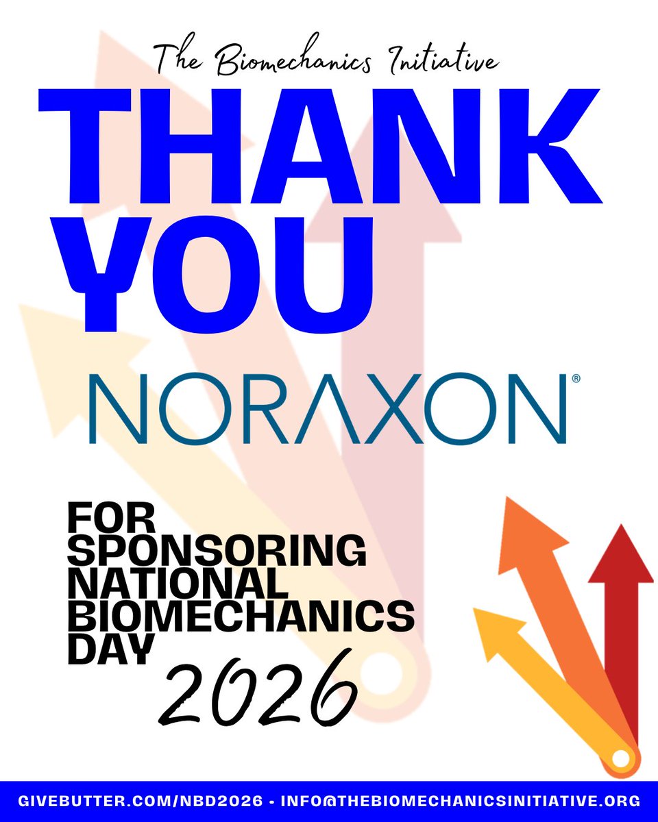 BiomechanicsDay's tweet photo. Today is the day! #NBD2026 is officially here, and we can’t wait to see your outreach activities come to life! ✨🦾
A huge thank you to DTS, Noraxon, and novel for supporting this year’s event. Their sponsorship helps us bring NBD to new places every year!
#WhereScienceMeetsFun https://t.co/LZYU5Z0UVL
