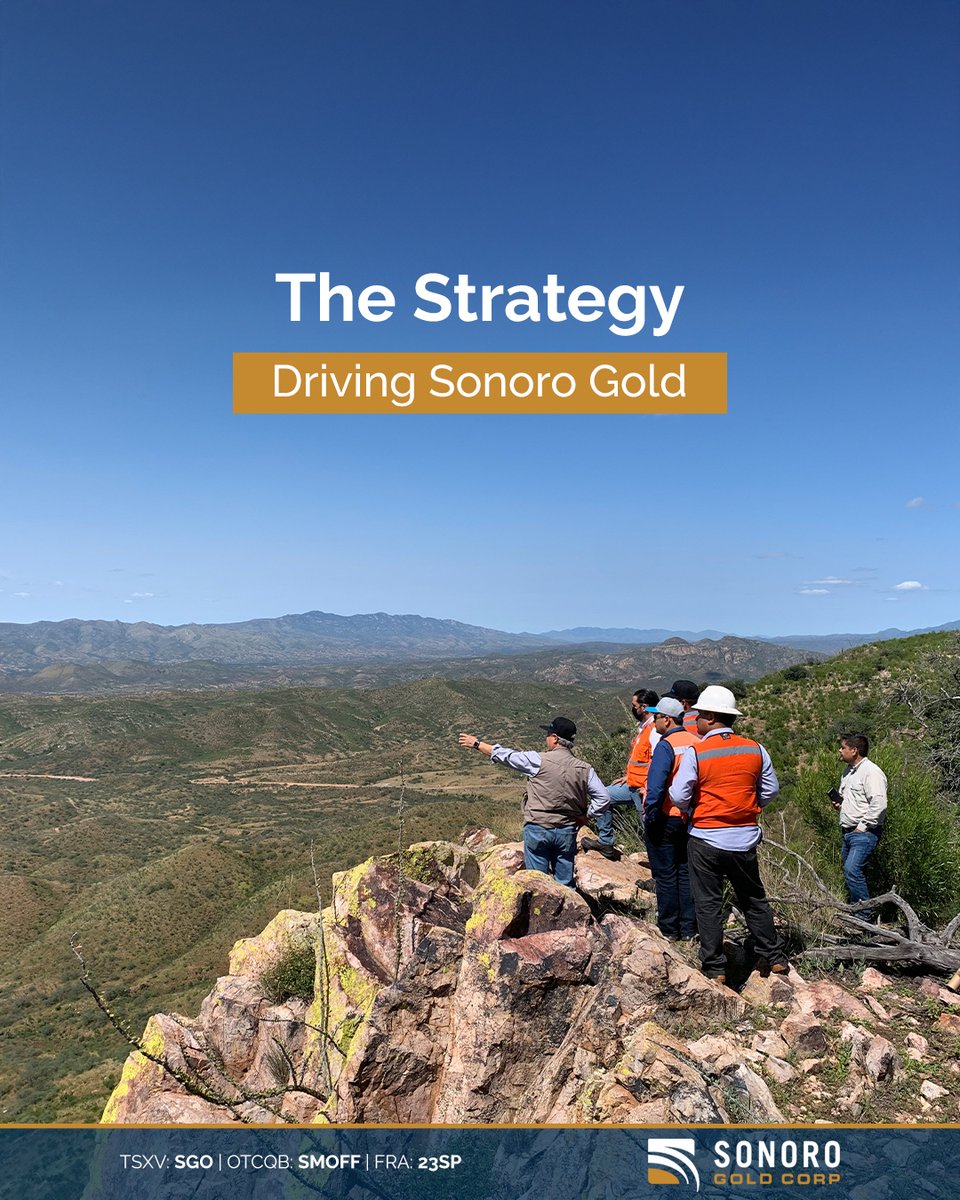SonoroGold's tweet photo. Our business plan and execution strategy center on bringing the #CerroCalicheProject into production, financing ongoing drilling campaigns, and expanding the resource.
Take a look: https://t.co/xKQpNY8XpW
π¨π¦ $SGO $SGO.V πΊπΈ $SMOFF π©πͺ #23SP https://t.co/Bfb0rKOrAZ