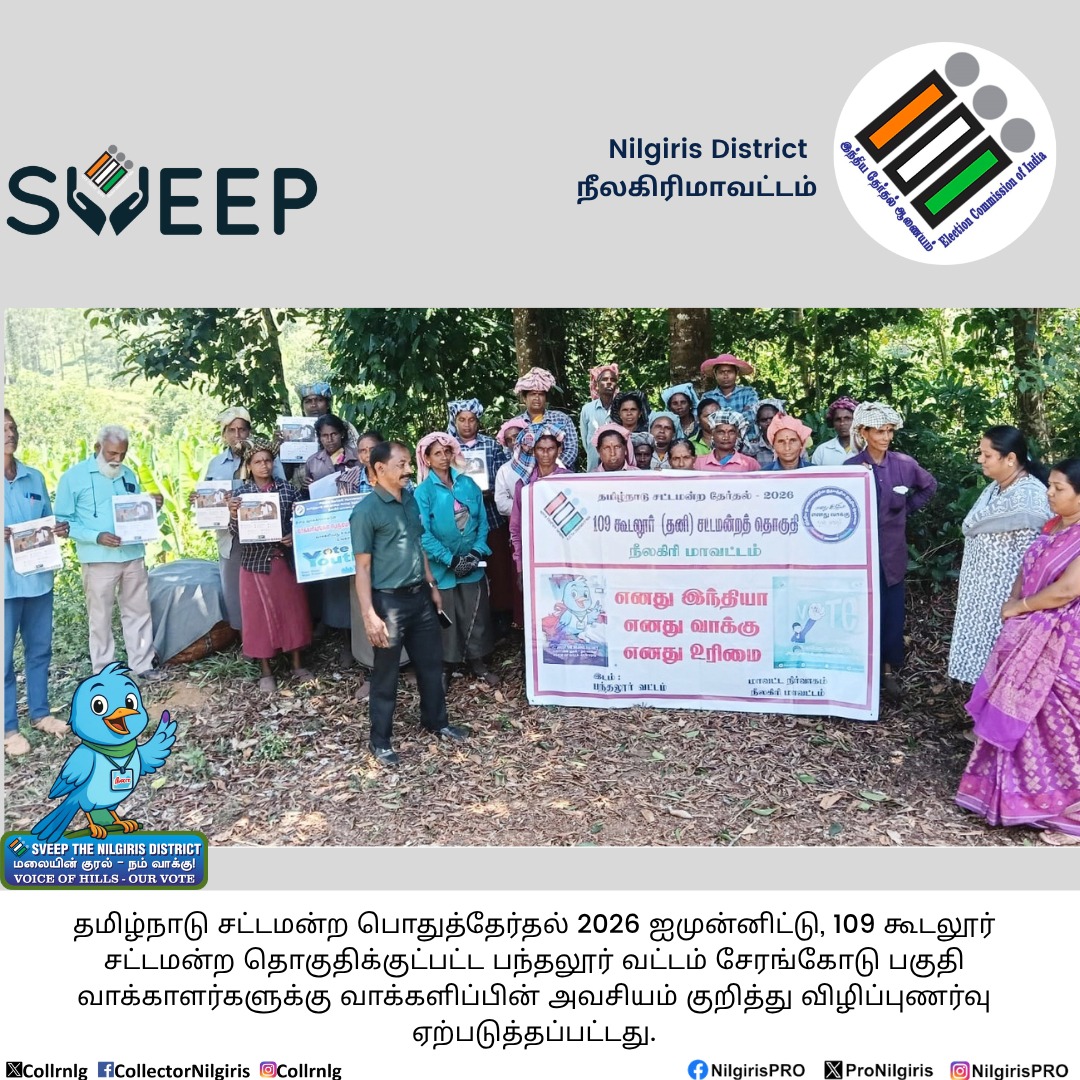 Collector & DM, The Nilgiris tweet media