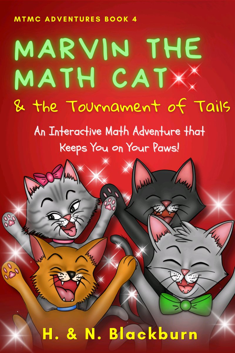MarvinMathCat's tweet image. 📚🐾 Calling all readers! We're looking for honest reviews on Book 4 of #MarvinTheMathCat: "Marvin the Math Cat &amp;amp; the Tournament of Tails!" 🐾💫 Do you love math and adventure? Request your FREE copy below! ✨📖 #CreativeLearning #MathFun 
booksirens.com/book/AL4K0VZ/C…