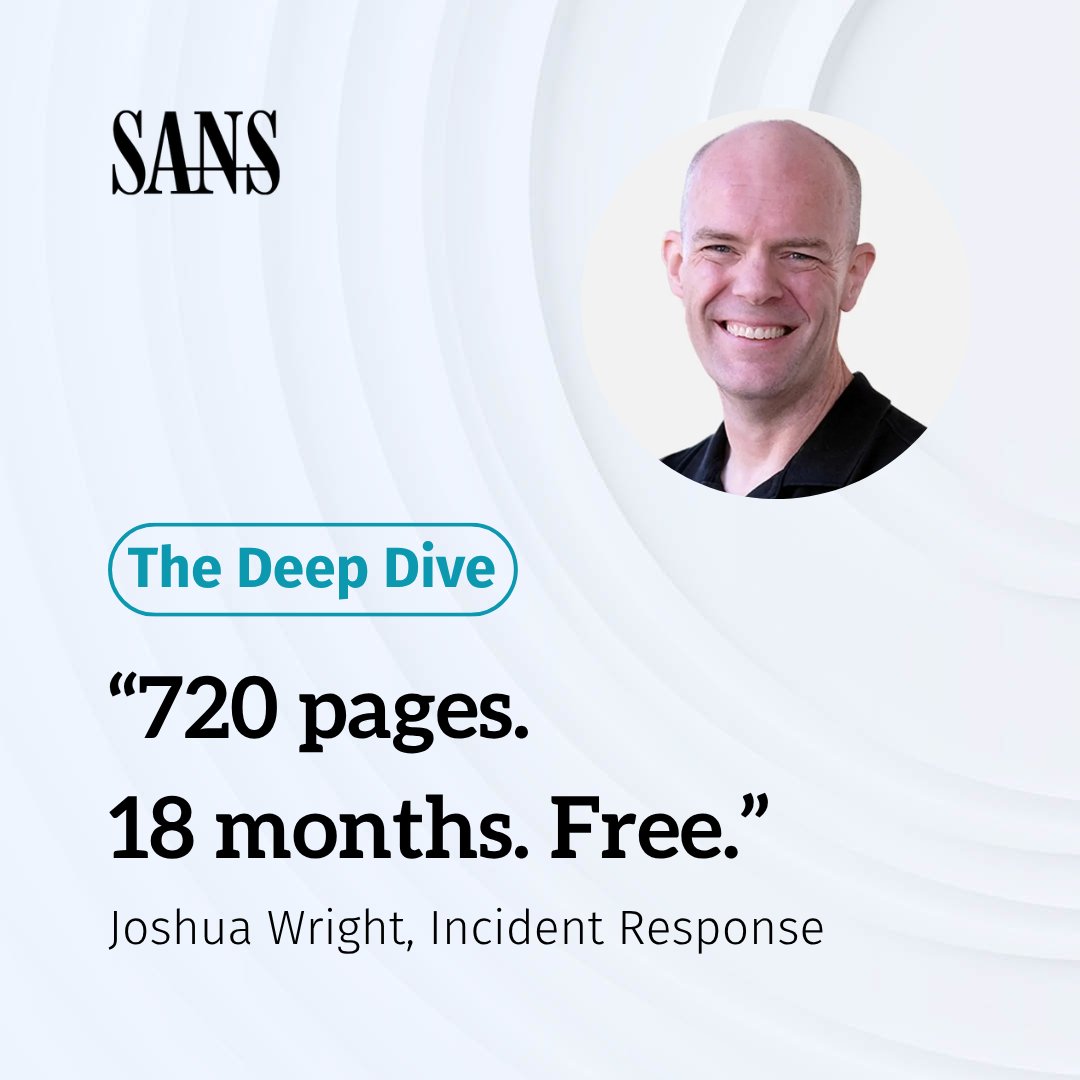 SANS Institute tweet media