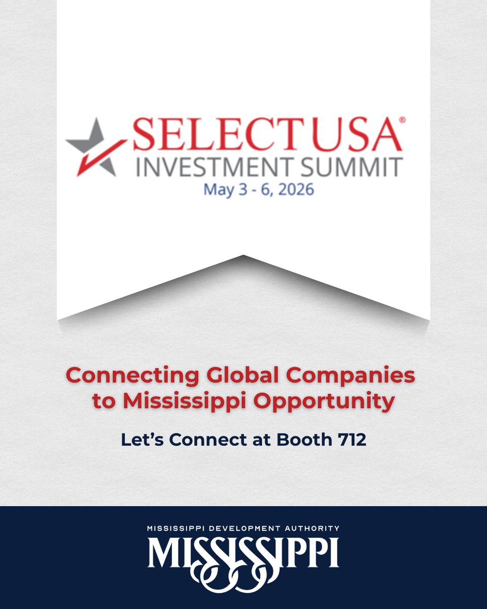 Mississippi Development Authority tweet media