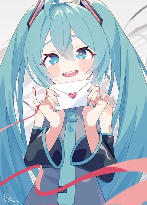 #合同誌Love_Letters #初音ミク