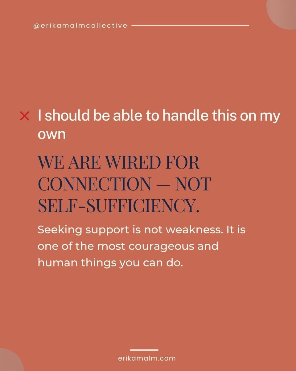 emalmcollective's tweet photo. Healing doesn’t fail, sometimes the approach just isn’t the right one.

You’re not beyond help and you don’t have to do it alone.
Healing is still possible. 

#ErikaMalm #healingjourney #mentalhealthsupport #nervoussystem https://t.co/qr1htmR3sq