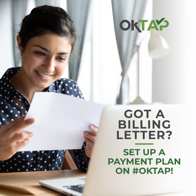 oktaxcommission's tweet image. 💌 Received a billing notice and need more time to pay? We’ve got you covered.

Set up a payment plan quickly through #OkTAP using your Billing Letter ID and take the next step with confidence. ✔️

#TaxHelp #OTC