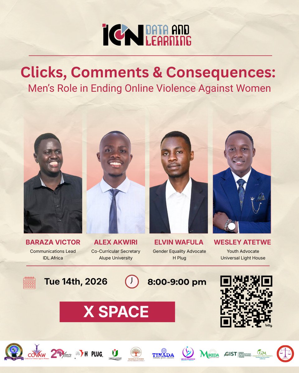 This X Space invites an honest, necessary conversation about men’s role in ending online violence against women. We’ll unpack accountability, everyday behaviors, allyship, and how men can actively create safer, more respectful digital communities.

Because ending online violence