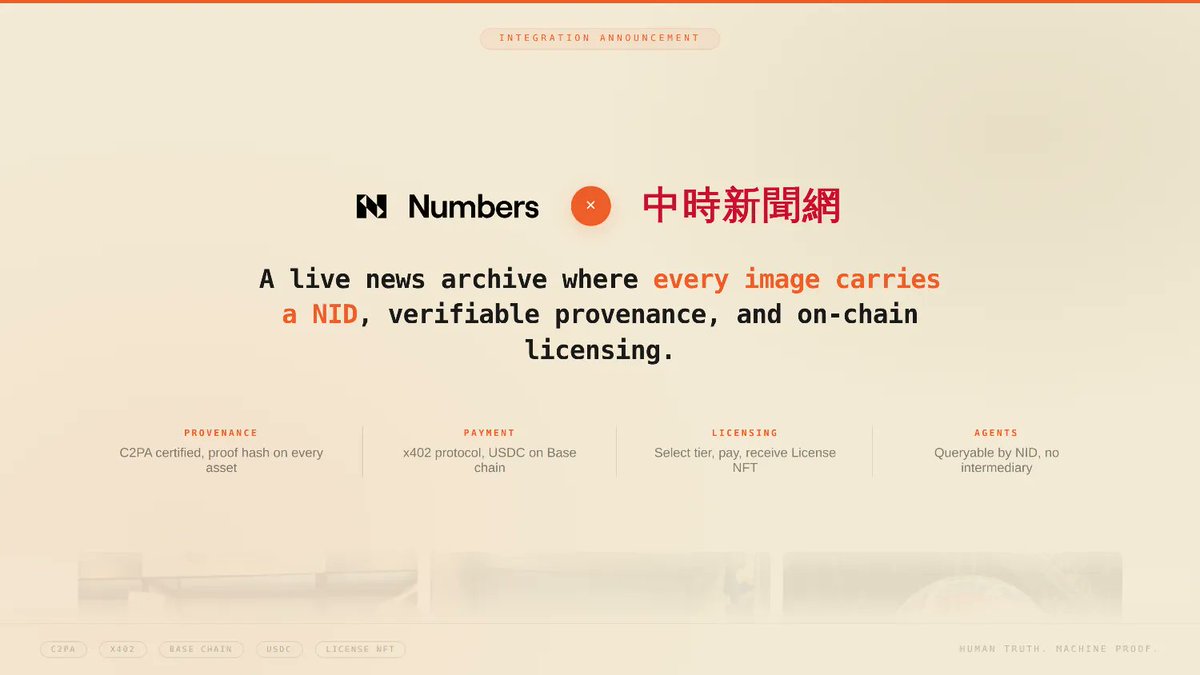 Numbers Protocol tweet media
