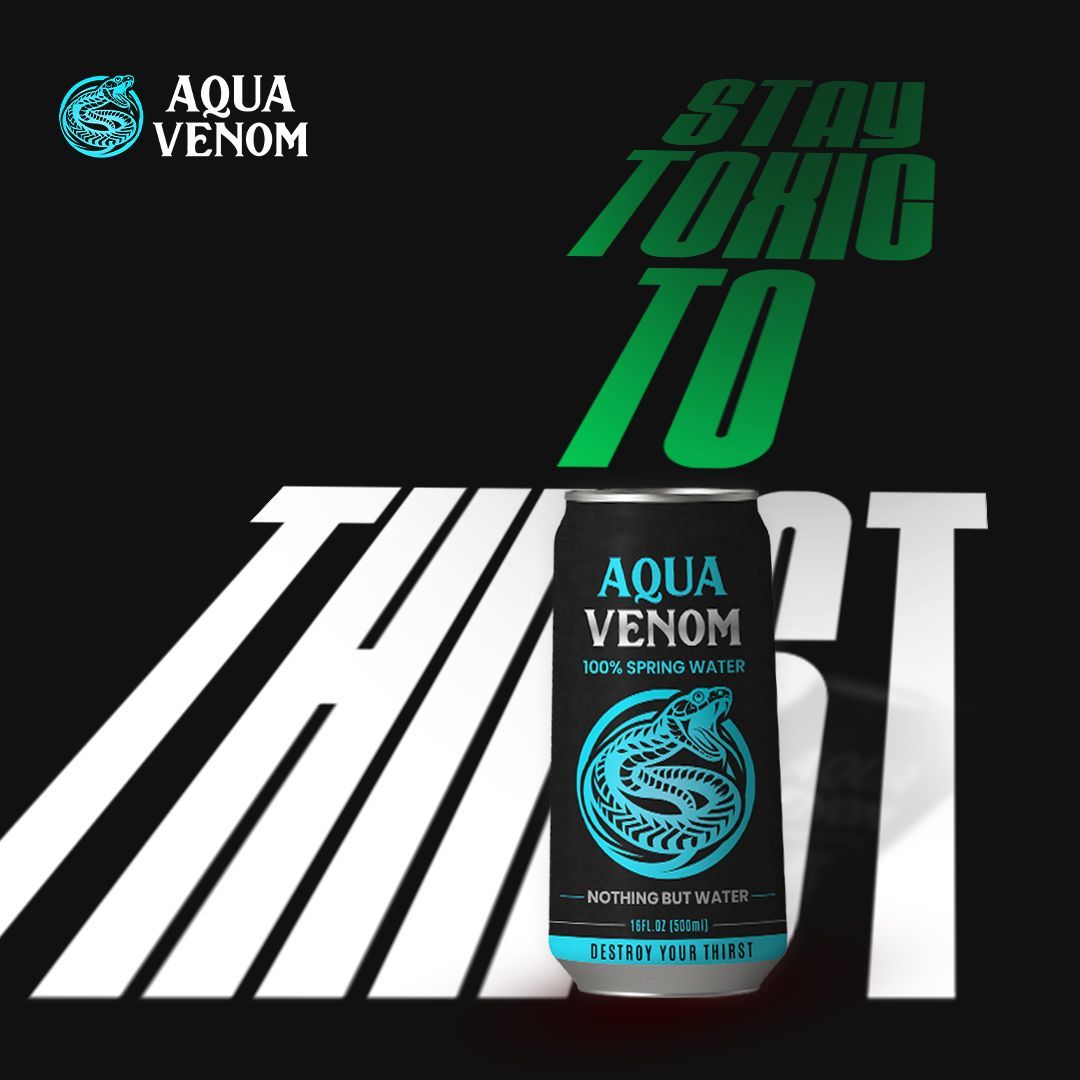 DrinkAquaVenom's tweet image. The only toxicity we support. 

Share this to your story.

#StayHydrated #DrinkDifferent #HydrationUpgrade #NextLevelHydration #FuelYourDay