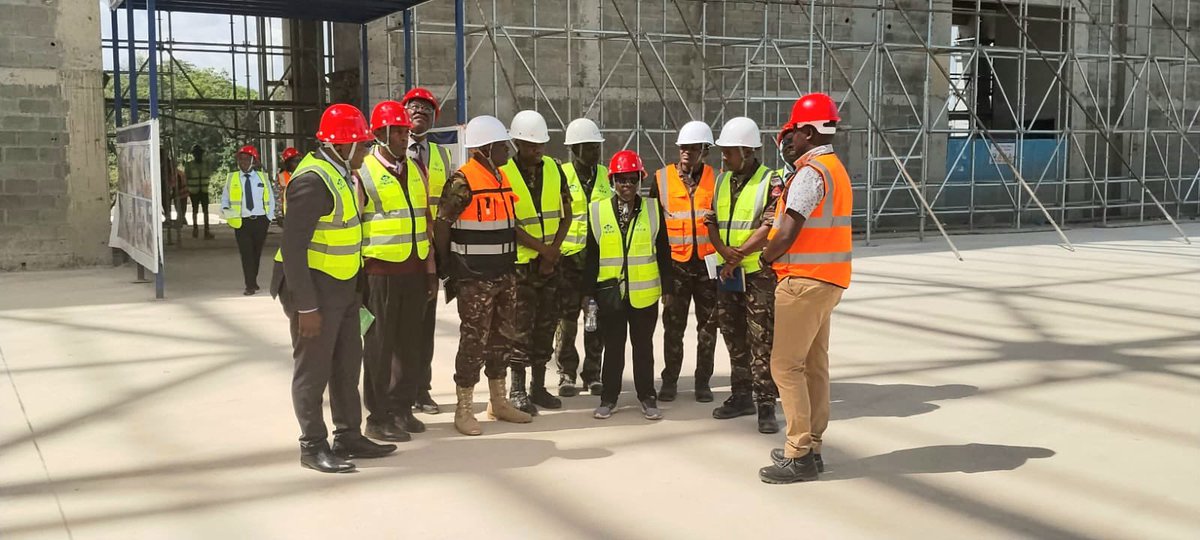 Bomasofkenya's tweet photo. Today, Auditor- General, FCPA Nancy Gathungu, CBS checks the status of progress at the Bomas International Convention Complex.
#BICC https://t.co/uaG12ChA9f