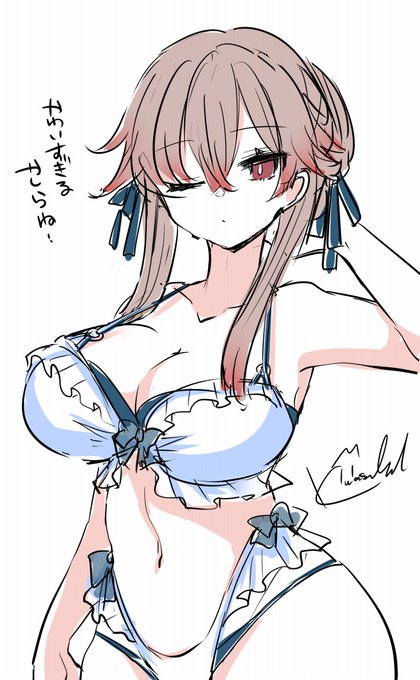 お姉ちゃんのフリフリ水着・・こうですか‥
大丈夫ですか‥タヒ人ん出ませんか‥ 