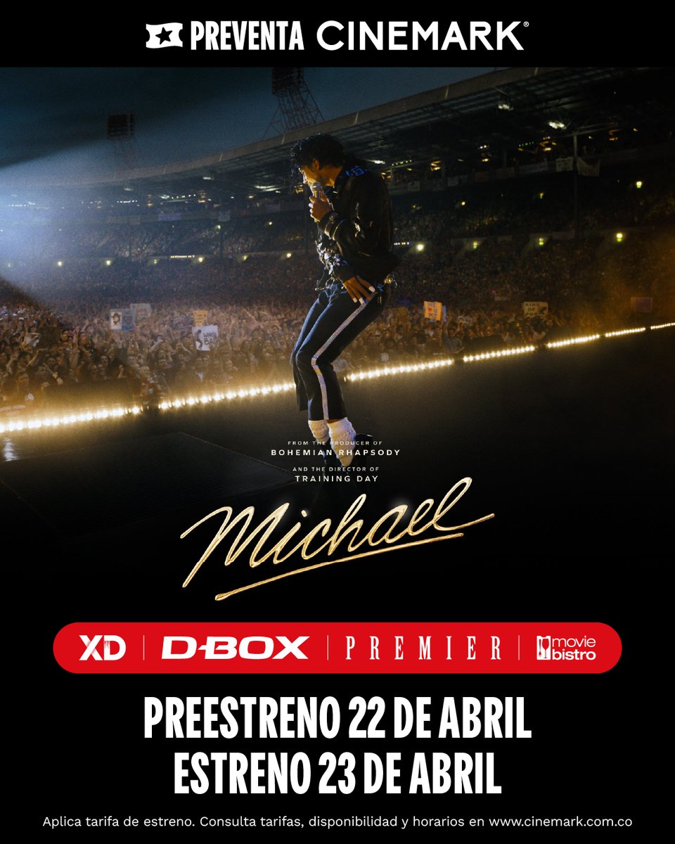 Cinemark Colombia tweet media