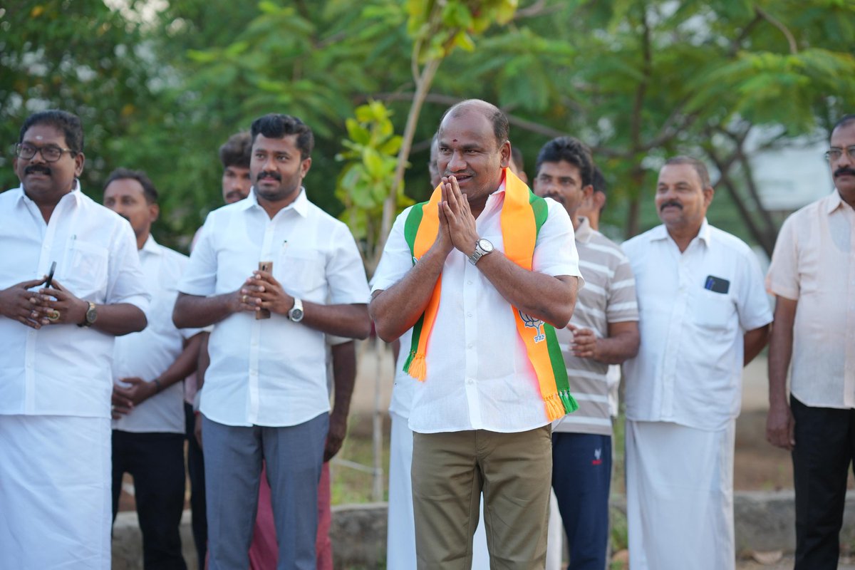 S_thangaraj_'s tweet photo. மக்கள் ஆதரவுடன்,
இன்று காலை நடைபயணத்துடன் வாக்கு சேகரிப்பில்
#bjp4development
#bjp #admk #NDAalliance https://t.co/v4h5JfSapf