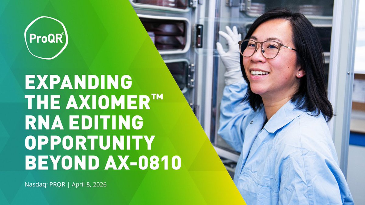 ProQR Therapeutics tweet media