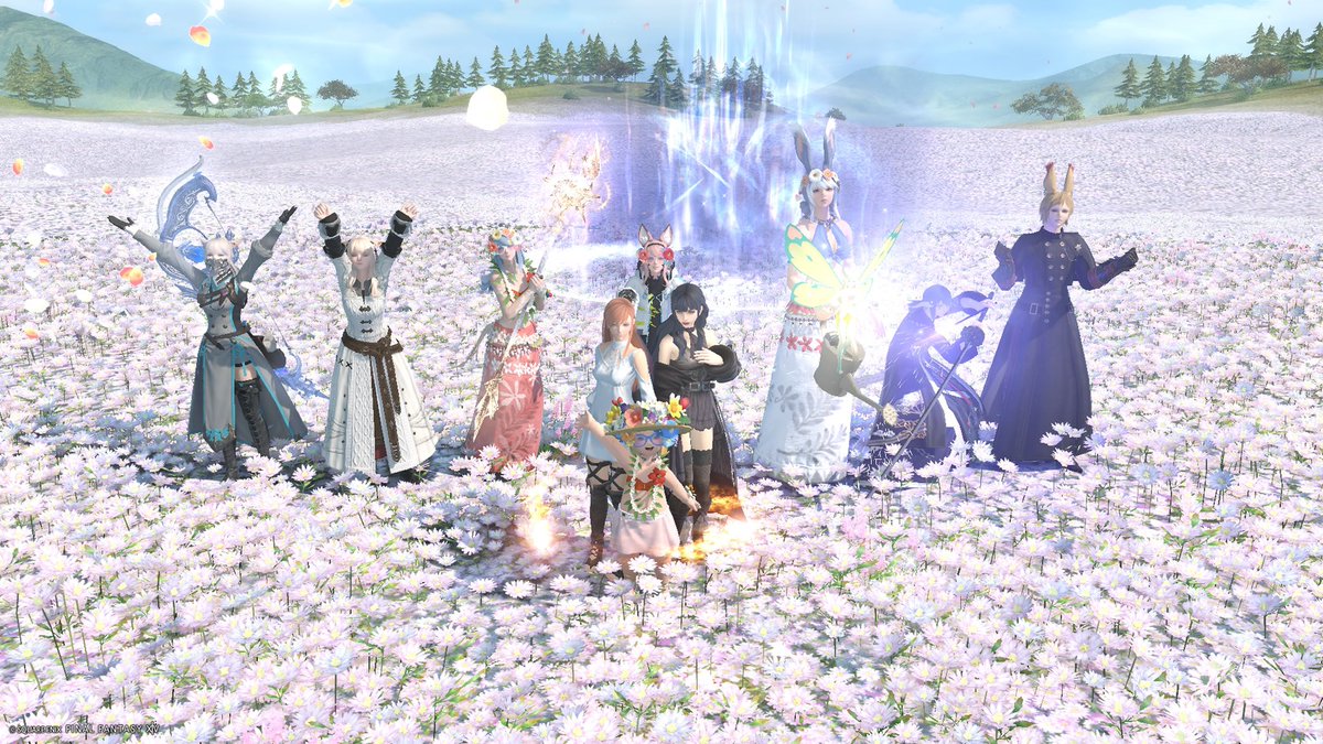 ZAWA_GAME_'s tweet image. ㊗️お花畑見たぞーーー！！！
ガチで嬉しいです😭
練習からクリアまでの間たくさんの方々に参加していただいて本当に感謝です🙏
今日は気持ちよく寝れそうです！！！

明日以降も引き続き配信で周回PT出すのでタイミング合う方は是非遊んでくれると嬉しいです！クリ目⭕️

#FF14 #絶エデン #ZAWA #配信