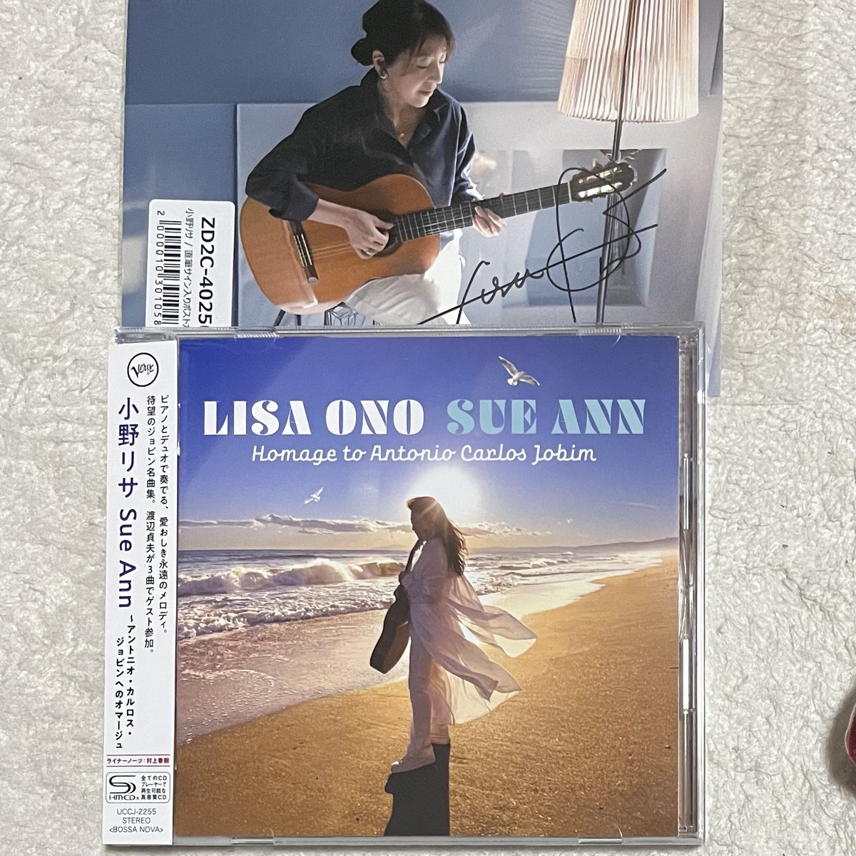 MoriyasuM's tweet photo. SUE ANN / 小野リサ のCD届いた。 https://t.co/SXaMbrQIsp