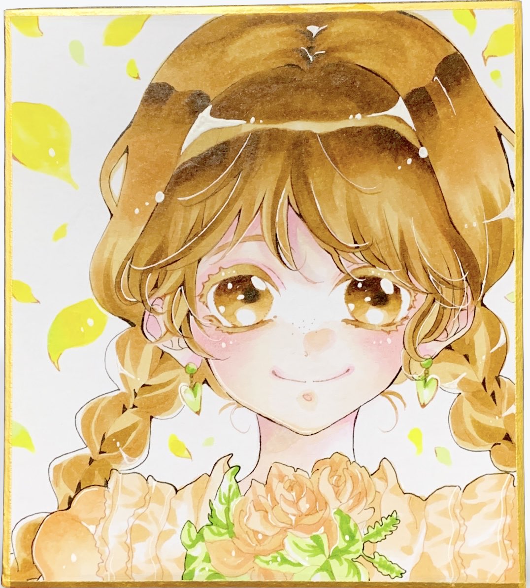 mainitie24's tweet photo. #イラスト #オリジナル　#コピック　#アナログ　#女の子　#イラスト好きな人と繋がりたい https://t.co/InggaruOV7