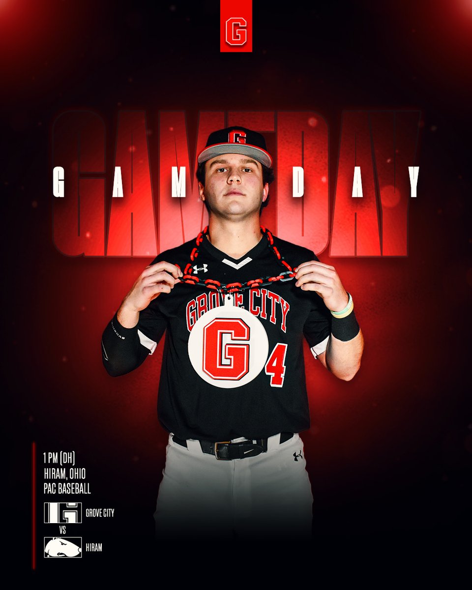 GCC_Wolverines's tweet photo. 𝐆𝐀𝐌𝐄𝐃𝐀𝐘! ⚾️

🆚 Hiram
📍 Hiram, Ohio
🕐 1 PM (DH)
📺 https://t.co/97p0p4L98Q

#WolverinesTogether | @GCC_bsb https://t.co/Hj8efWnrBp