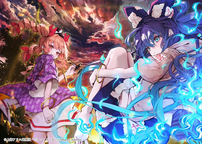 遅ればせながら、『東方ダンマクカグラ ファンタジア・ロスト』の『今宵は飄逸なエゴイスト(Live ver) ～ Egoistic Flowers.』の楽曲セレクト用バナーイラストを担当させていただいておりました
よろしくお願いします🙂 