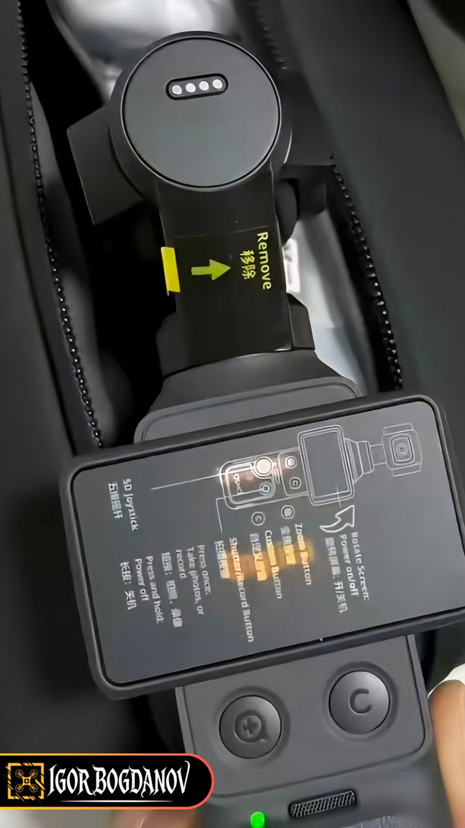 Quadro_News's tweet image. 👉Something like that. Osmo Pocket 4
#osmopocket4