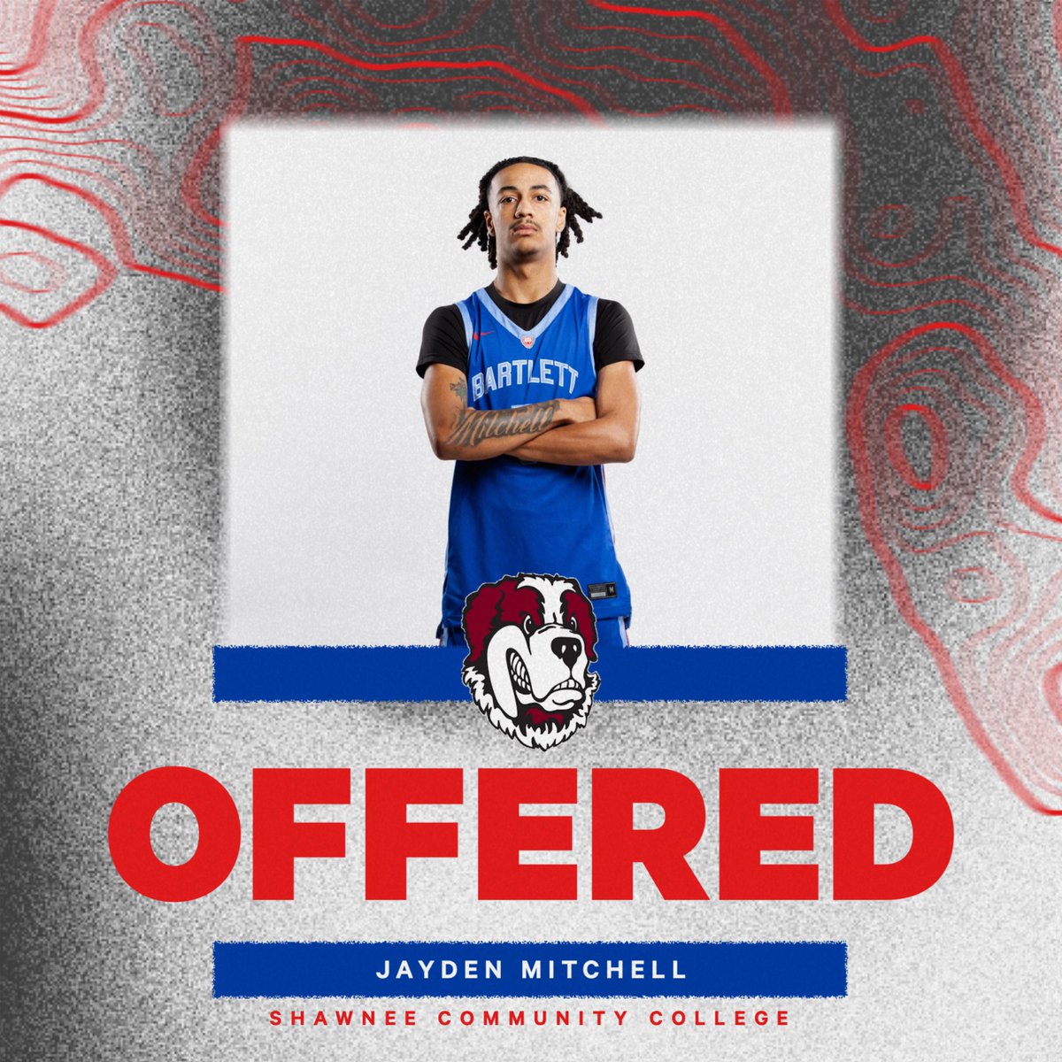 BartlettHoops's tweet photo. Congratulations to Jayden Mitchell (‘26) on receiving an offer from Shawnee Community College! 

#RecruitThe🅱️ | #EveryDayGuys https://t.co/jExEYTvEGp