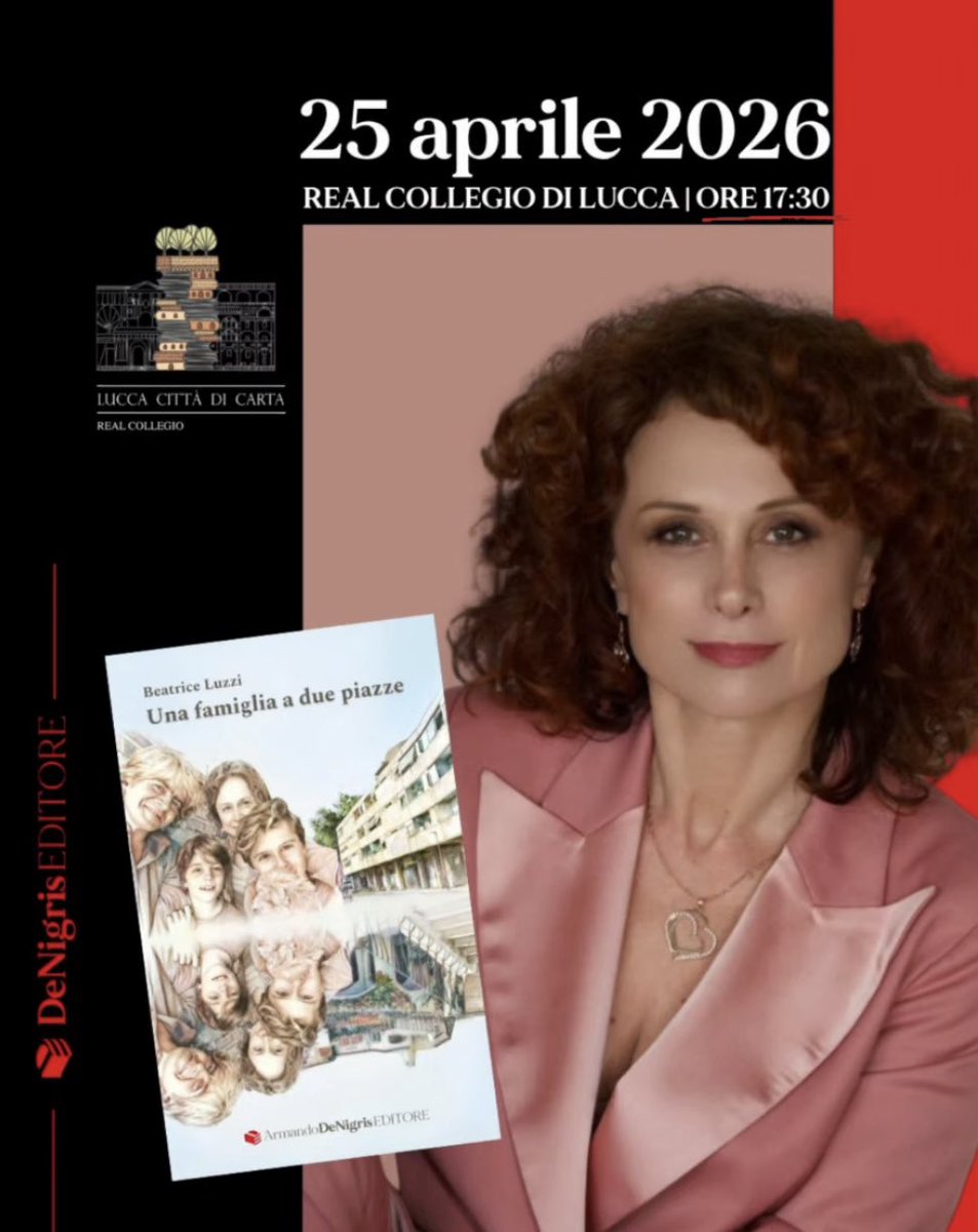 Sono tanto orgogliosa e felice per te per questo nuovo evento in cui presenterai il tuo libro “Una famiglia a due piazze”! Quanto mi piacerebbe esserci🥺❤️🫂 #beatriceluzzi