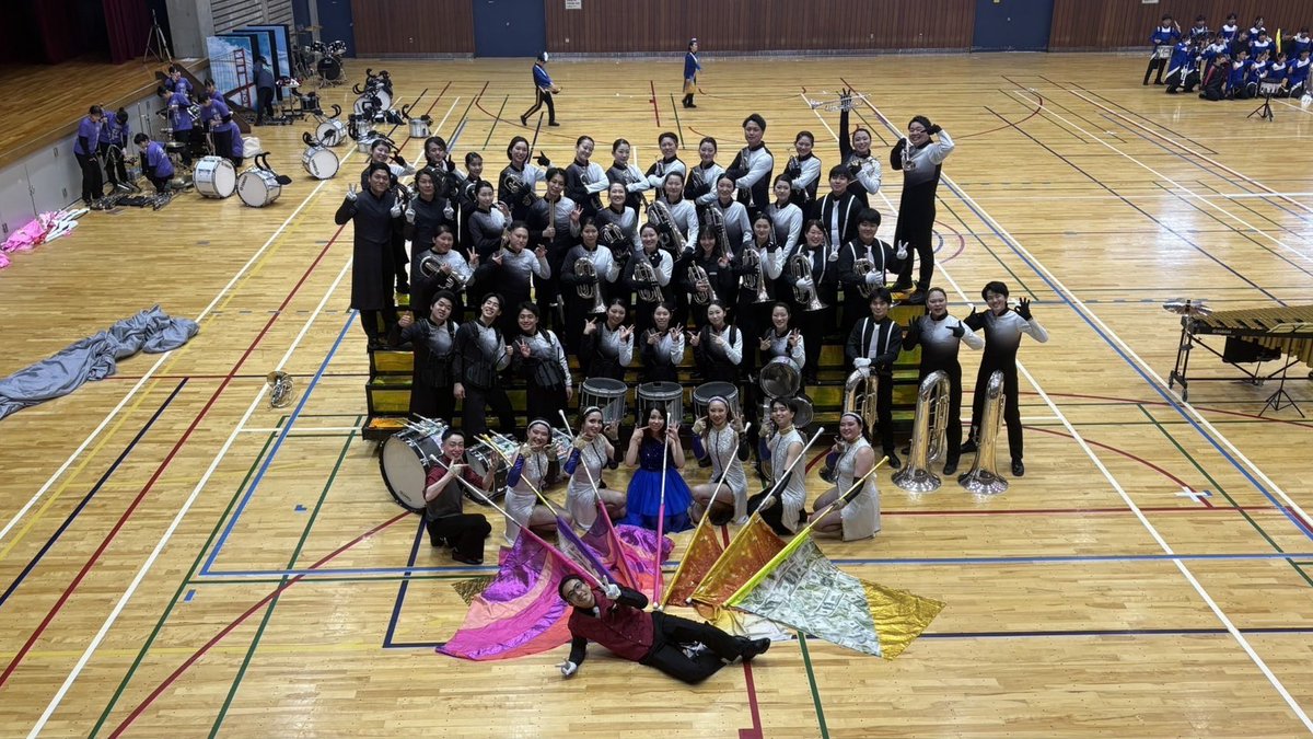 MarchingCourage's tweet image. - ̗̀📢2025ラスト🎺✨️

先週はトラックの洗車や楽器のメンテナンスを行い、無事今シーズンを締めくくりしました🕺✨️

改めて、たくさんの応援を本当にありがとうございました🌿

そしてCOURAGEでは、
2026メンバー大募集中です🎶

新しい仲間と出会えることを楽しみにしています!!🥳
 #courage