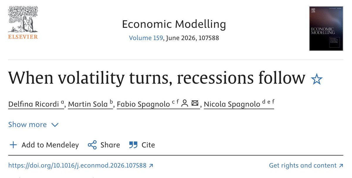 Economic Modelling tweet media