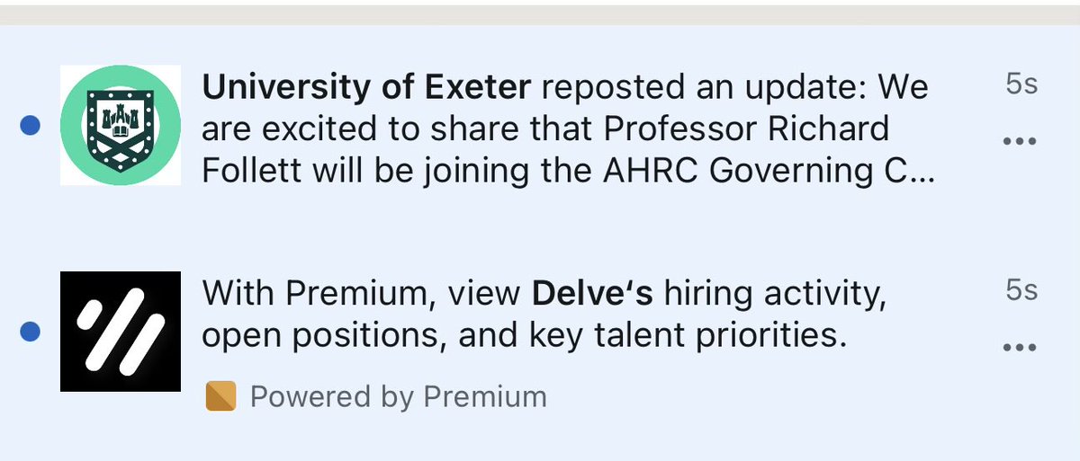 Note to self: never sign up for Linkedin premium